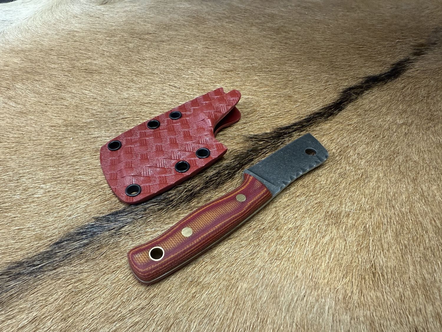 RK Mini Cleaver Marine Canvas File Classic Taper-