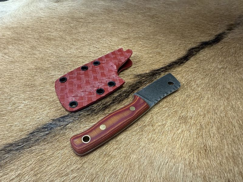 RK Mini Cleaver Marine Canvas File Classic Taper-
