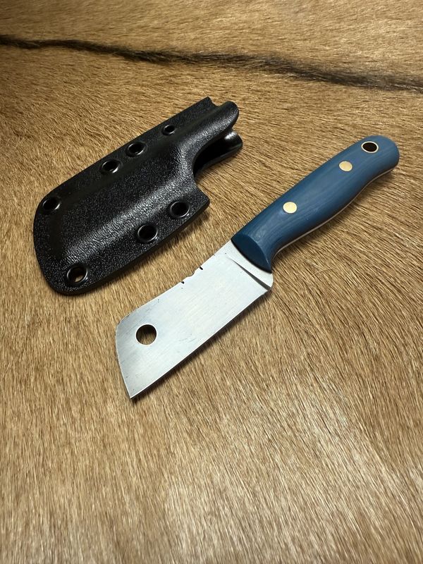 RK Mini Cleaver Teal Canvas File Classic Taper-