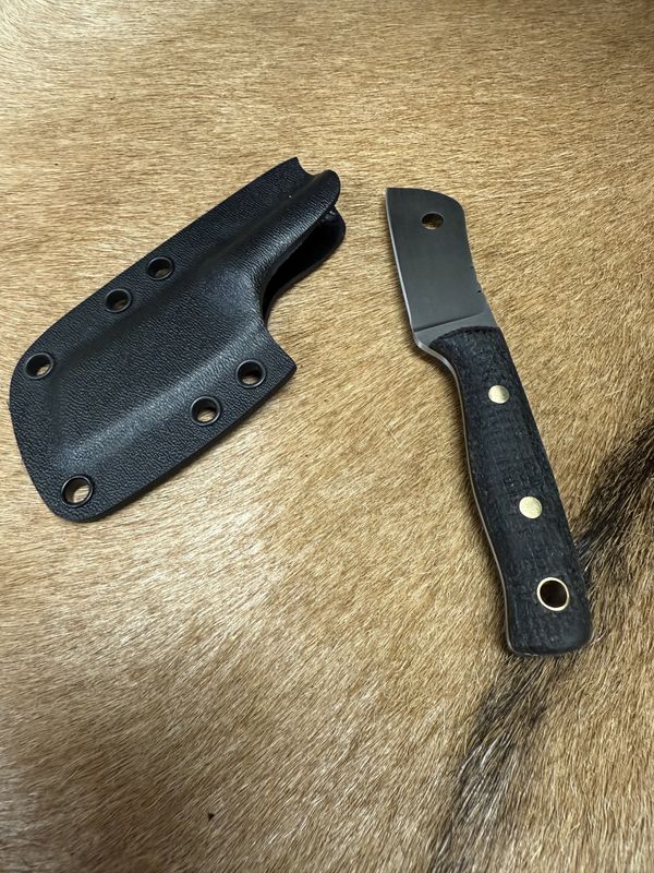 RK Mini Cleaver Midnight Burlap Classic File Taper-