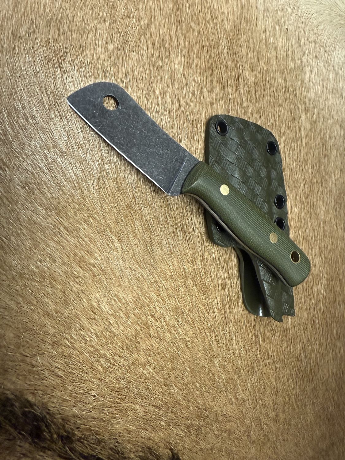 RK Mini Cleaver OD Stone Tapered-