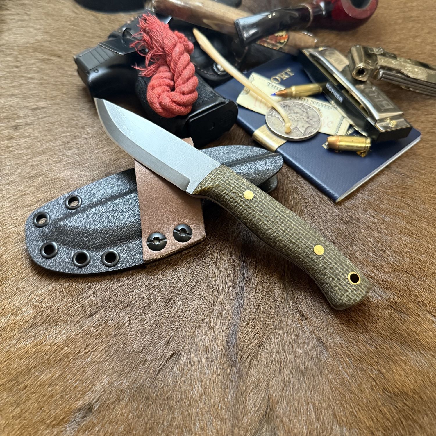 RK Dark Hollow Burlap Classic Taper