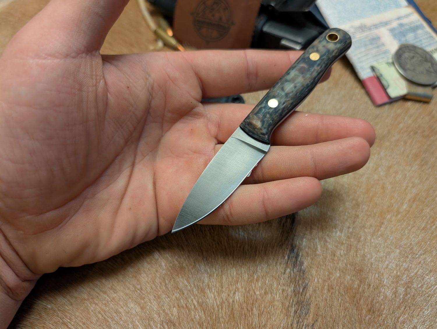 RK Clinton Clipper Pebbles Canvas Taper