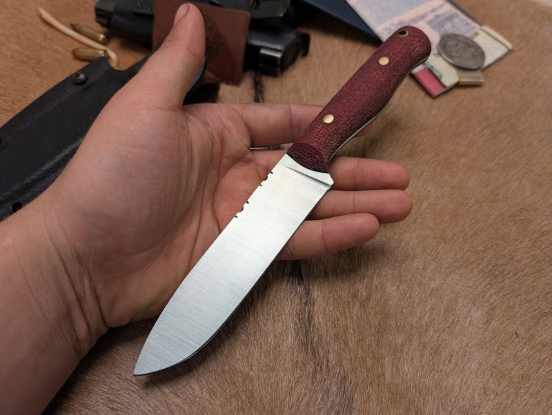 RK Cane Creek XL Crimson Burlap File Taper