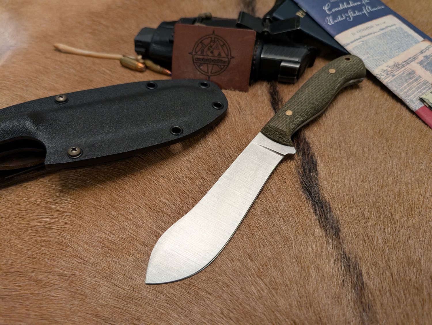 RK Nessmuk XL Army Burlap Taper