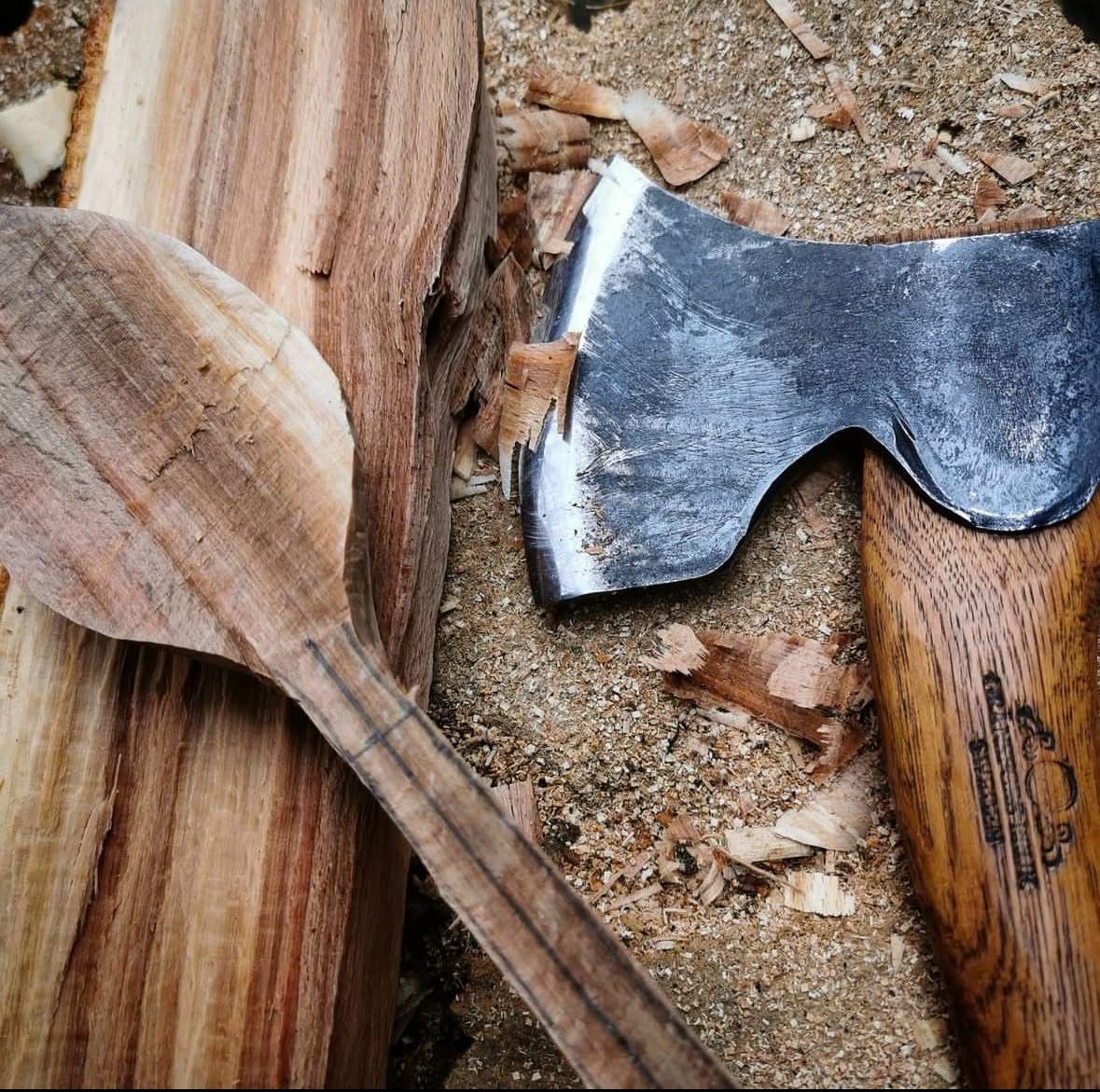 Gränsfors Bruk Large Swedish Carving Axe Double Beveled 475-1