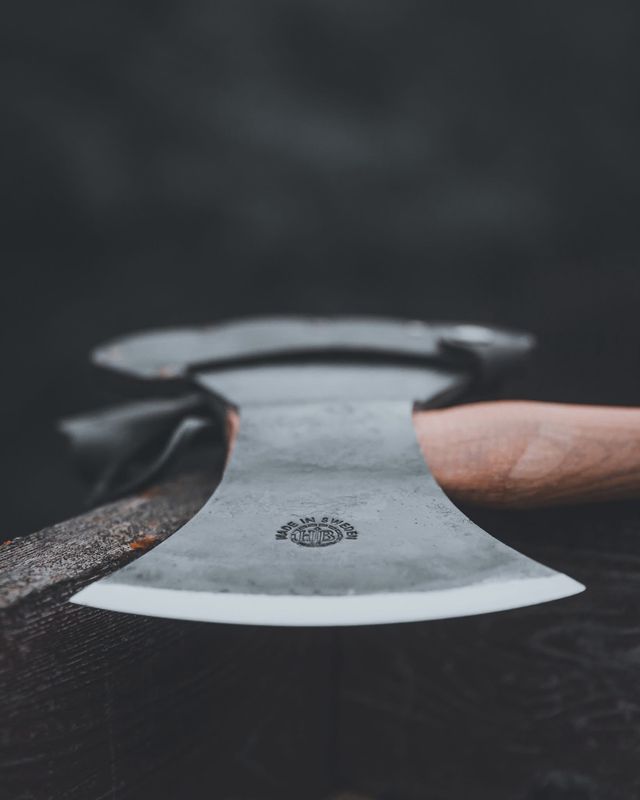 Hults Bruk Motala Double Bit Axe