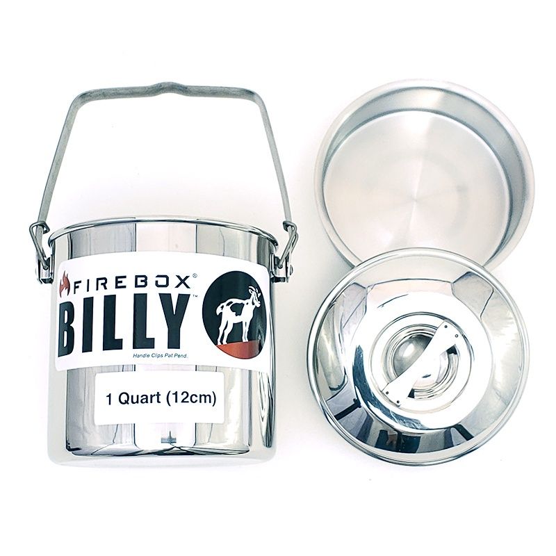 Firebox Billy Can Bush Pot 1 QUART (12cm)
