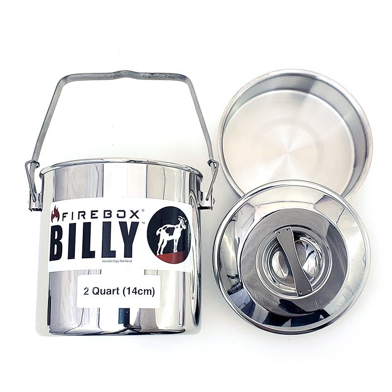 Firebox Billy Can Bush Pot 2 QUART (14cm)