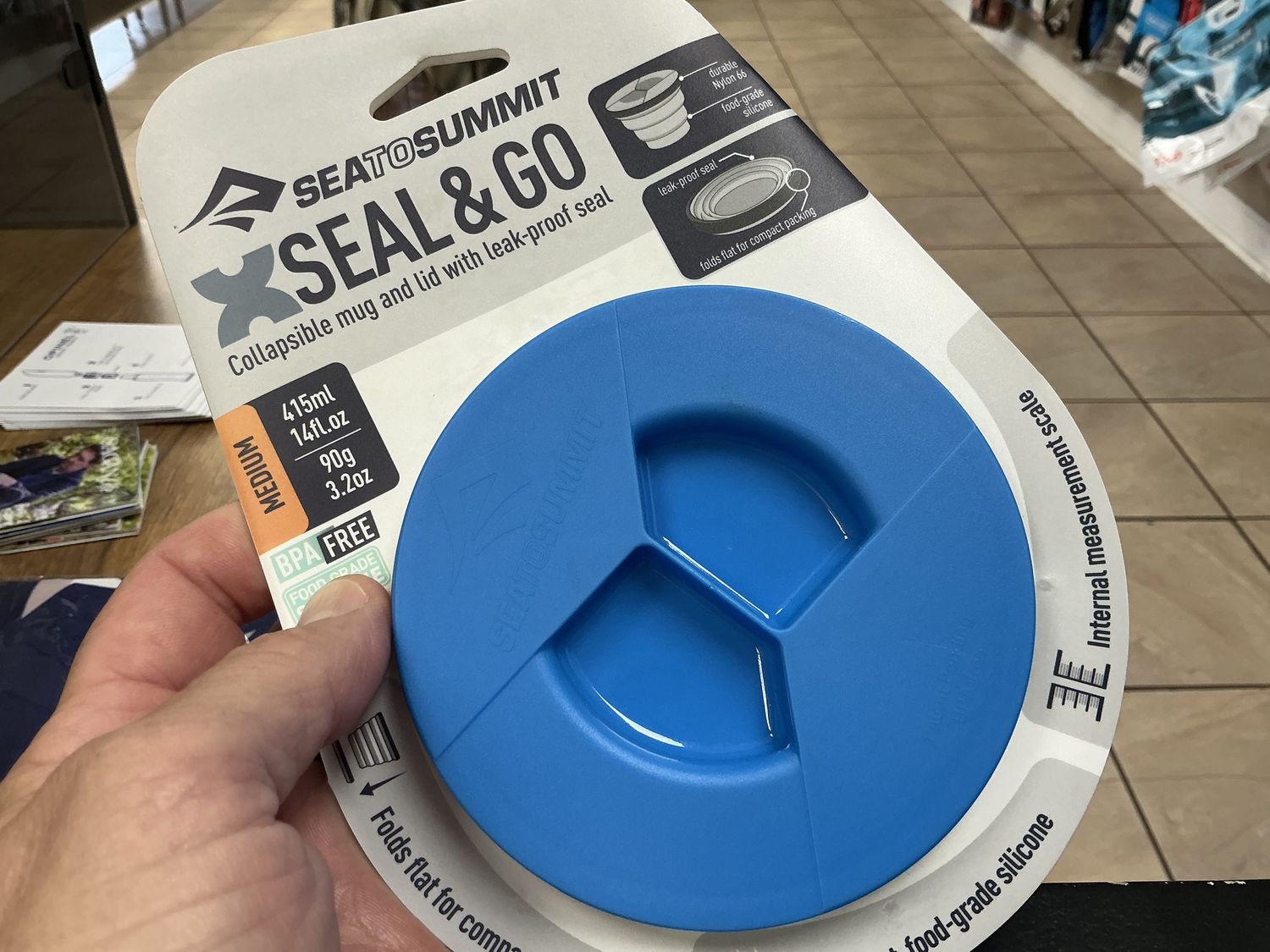 Sea to Summit 601 XSEAL &amp; GO M 415ml/14oz