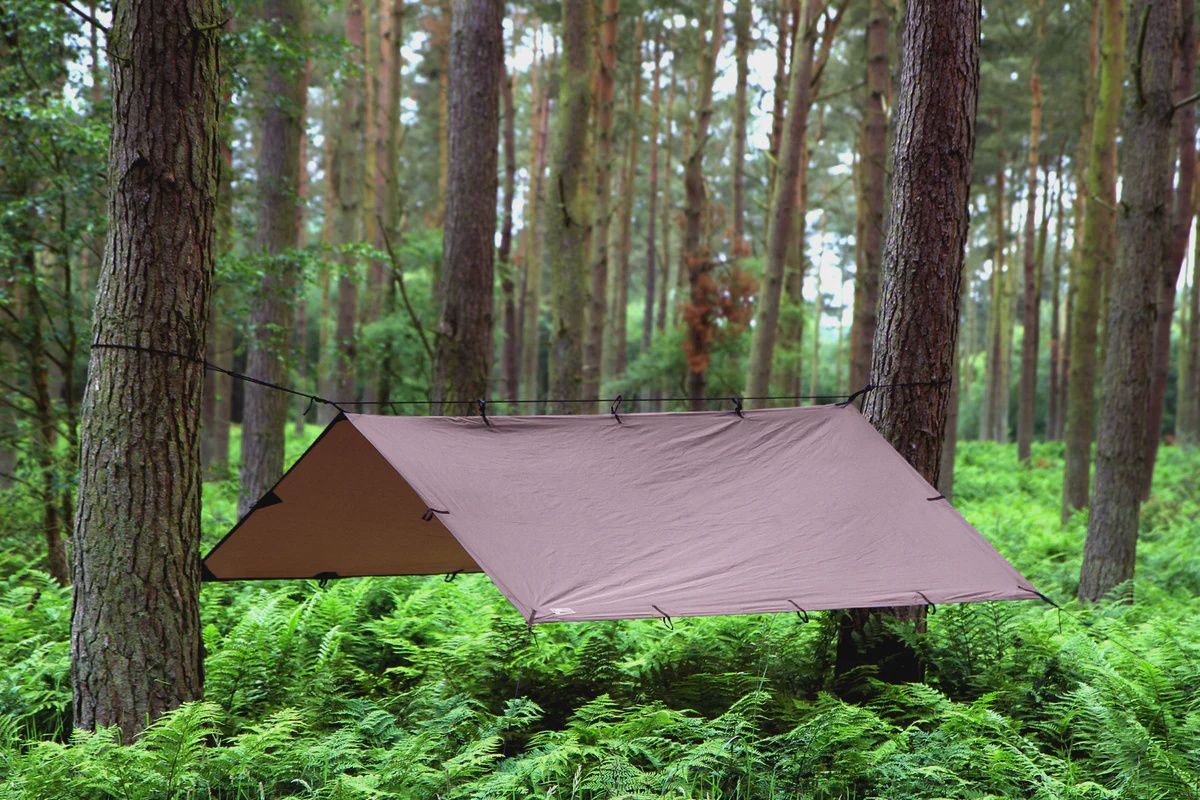 DD Hammocks 3x3 Tarp Coyote Brown