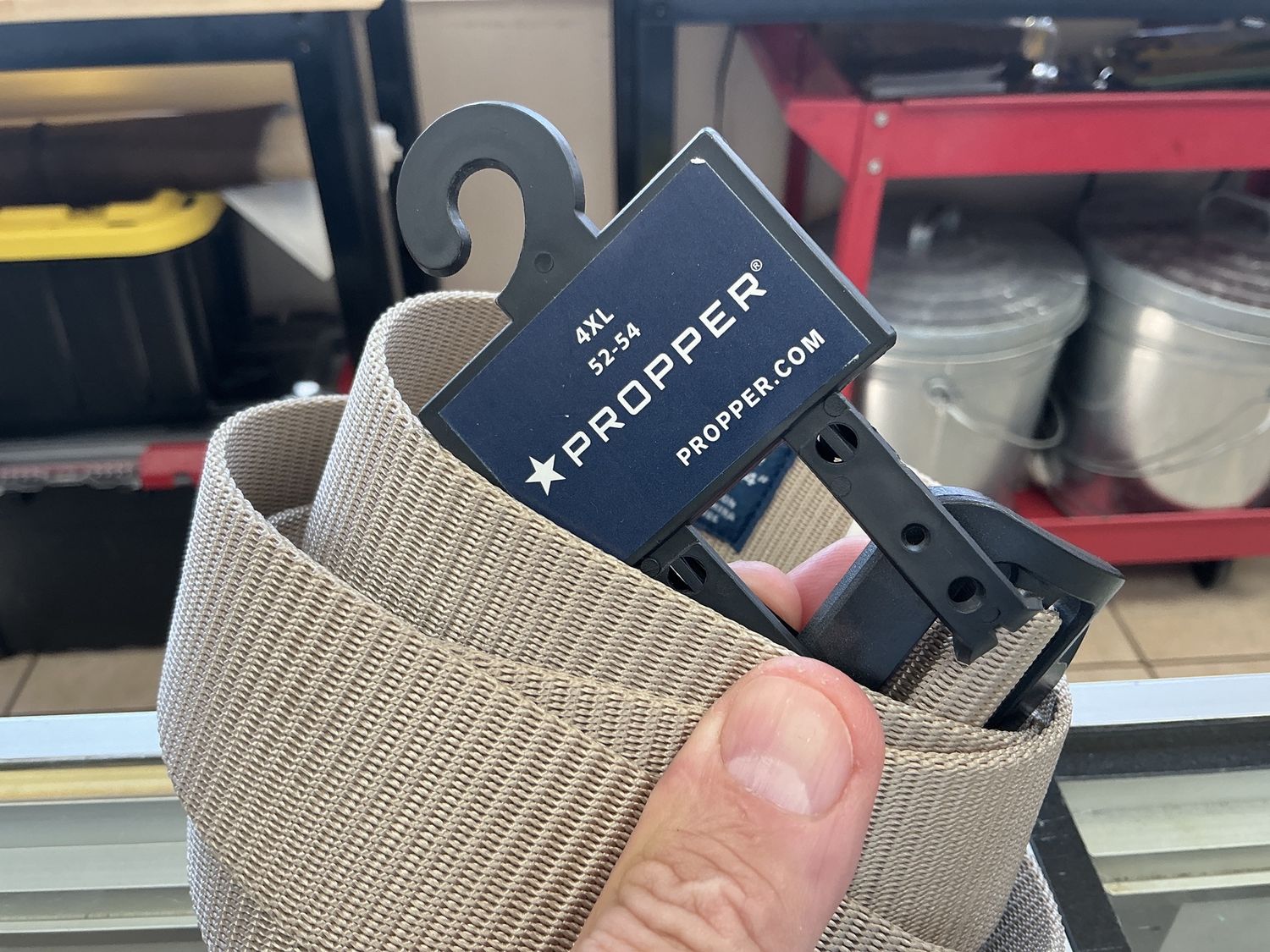 Propper Tactical Belt Khaki 52-54 4XL