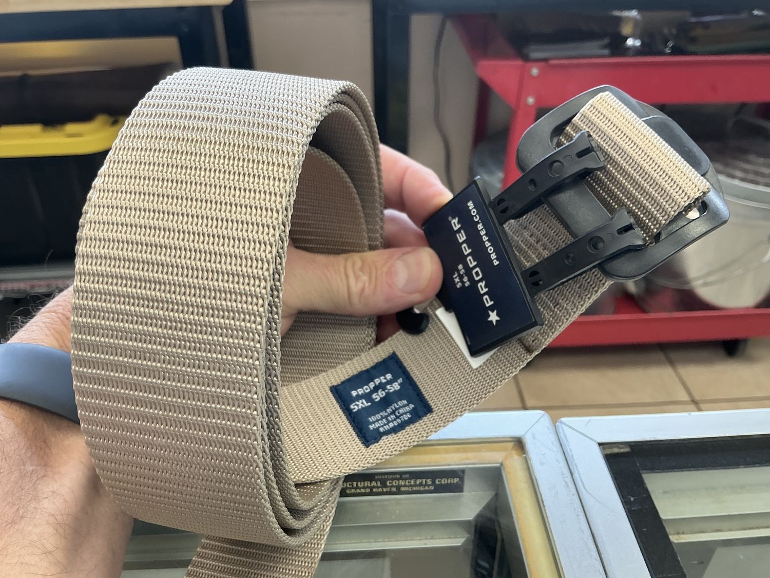 Propper Tactical Belt Khaki 56-58 5XL