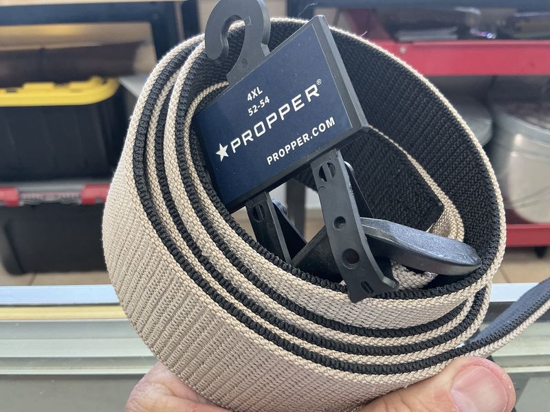 Propper 180 Belt Black/Khaki 4XL 52-54