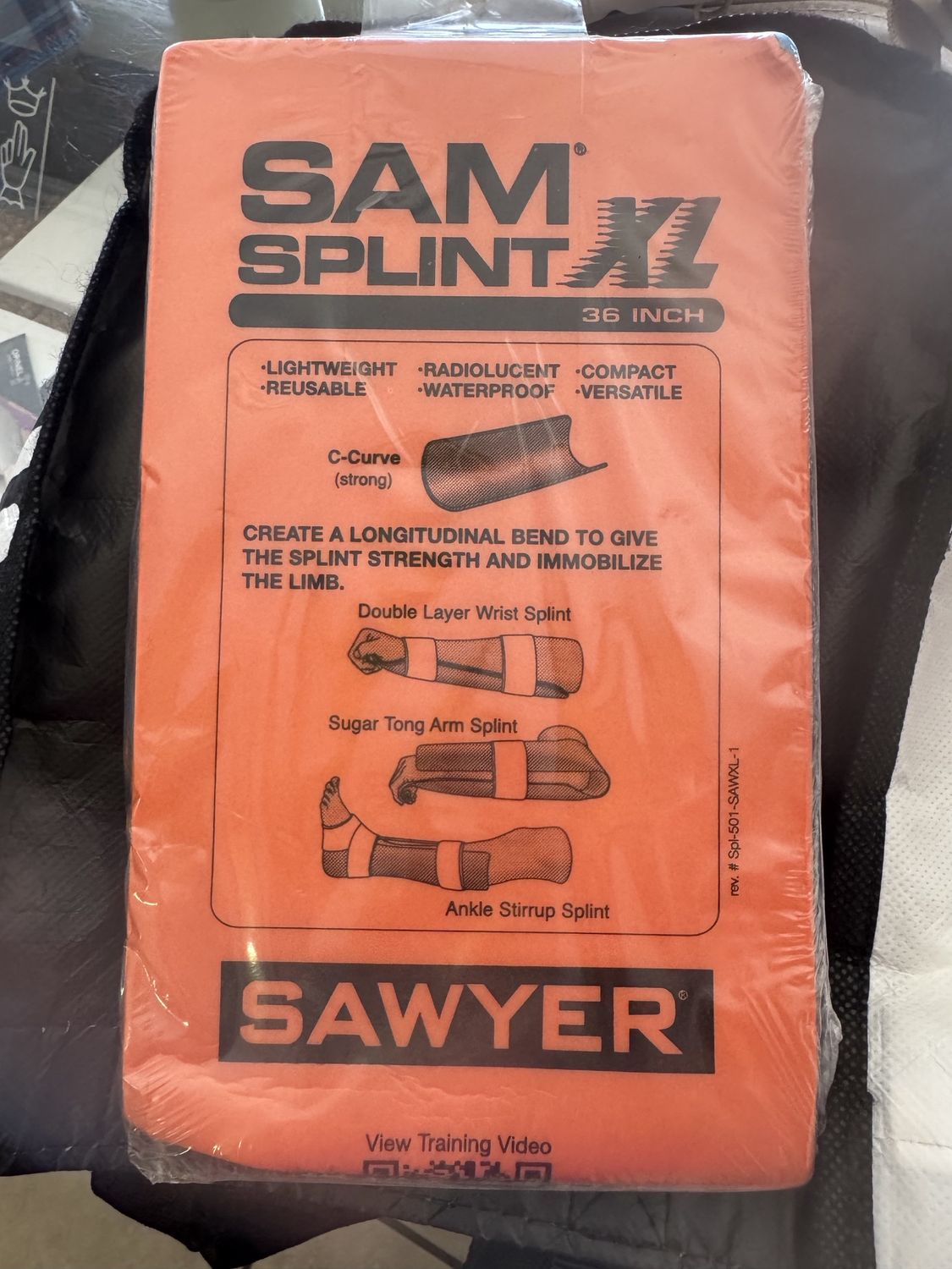 SP931 Sawyer Sam Splint XL