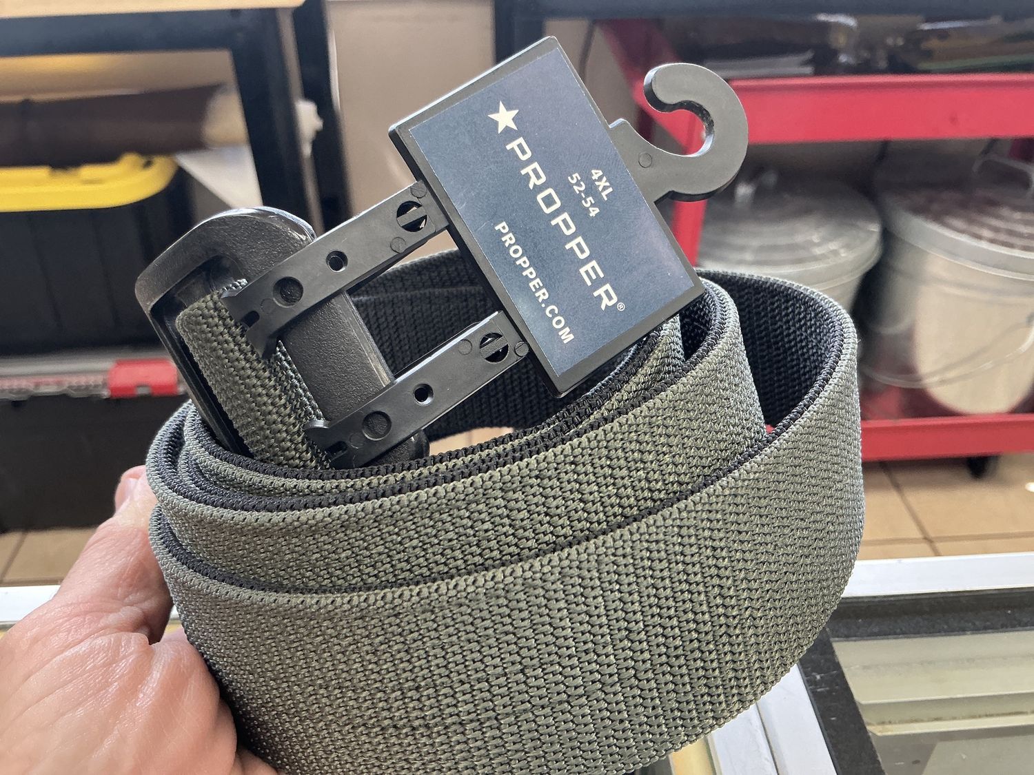 Propper 180 Belt Black/Olive 4XL 52-54