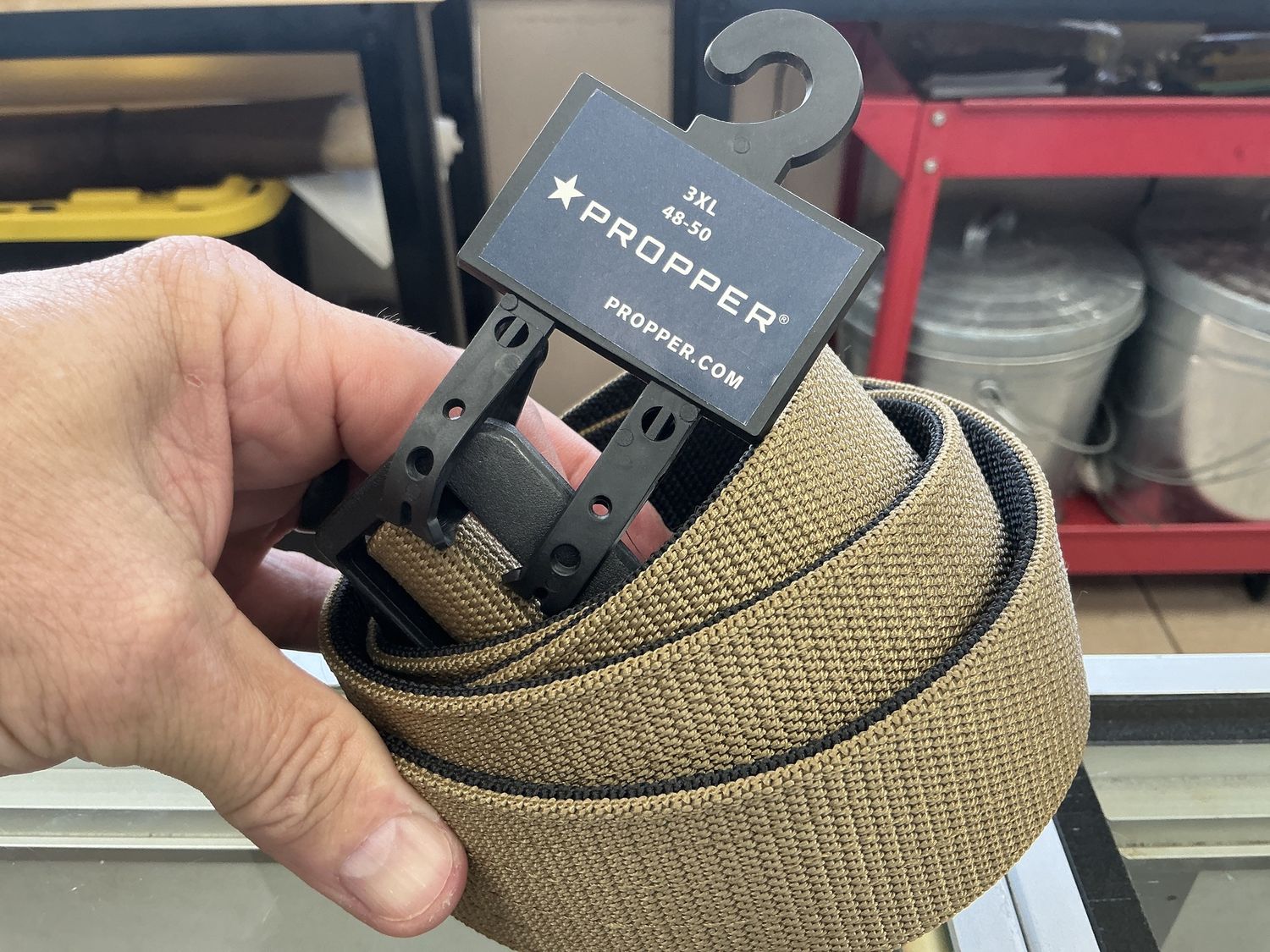 Propper 180 Belt Black/Coyote 3XL 48-50