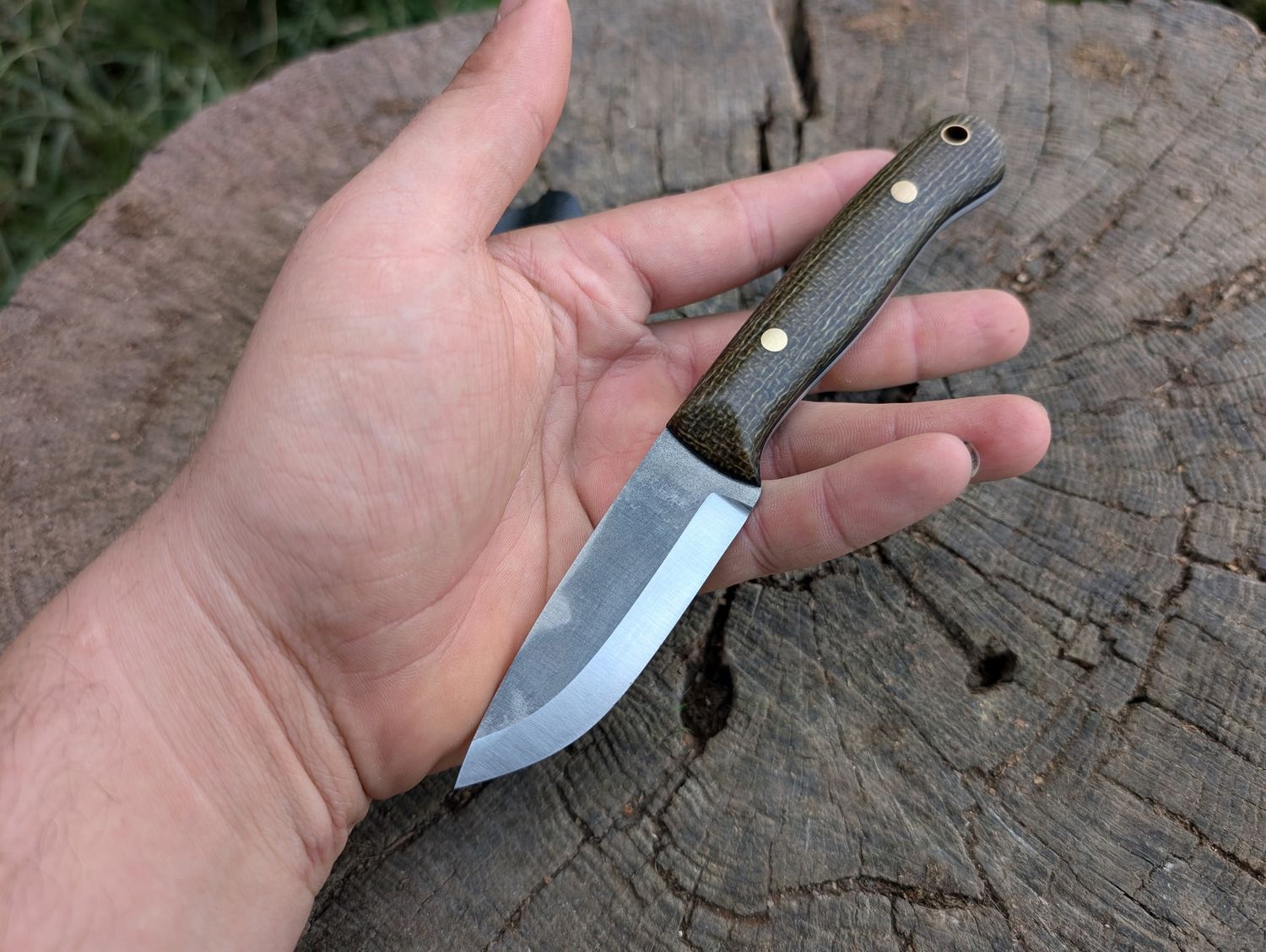 RK Dark Hollow Brown Burlap Forged Finish