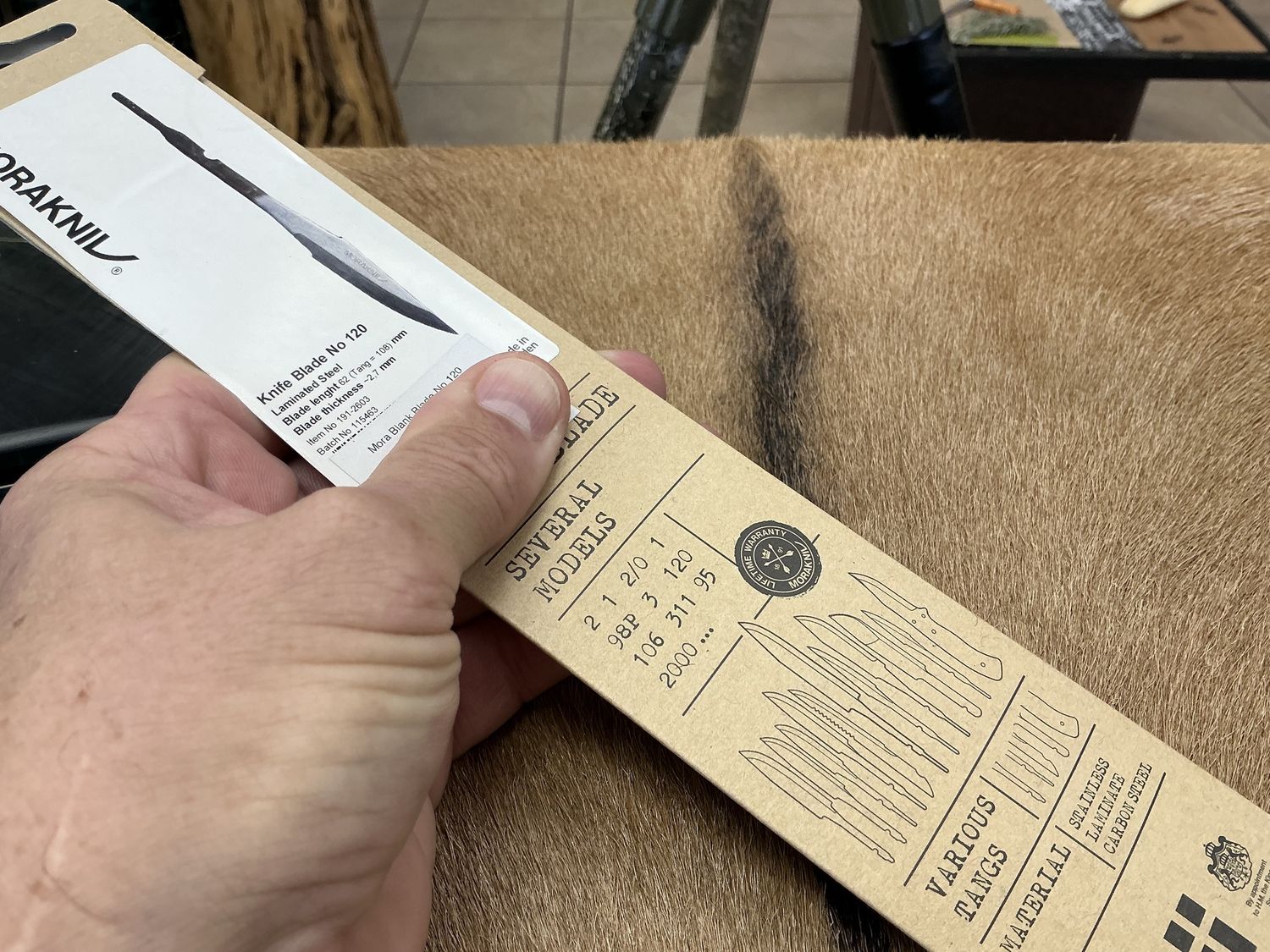 Mora Blank Blade No 120