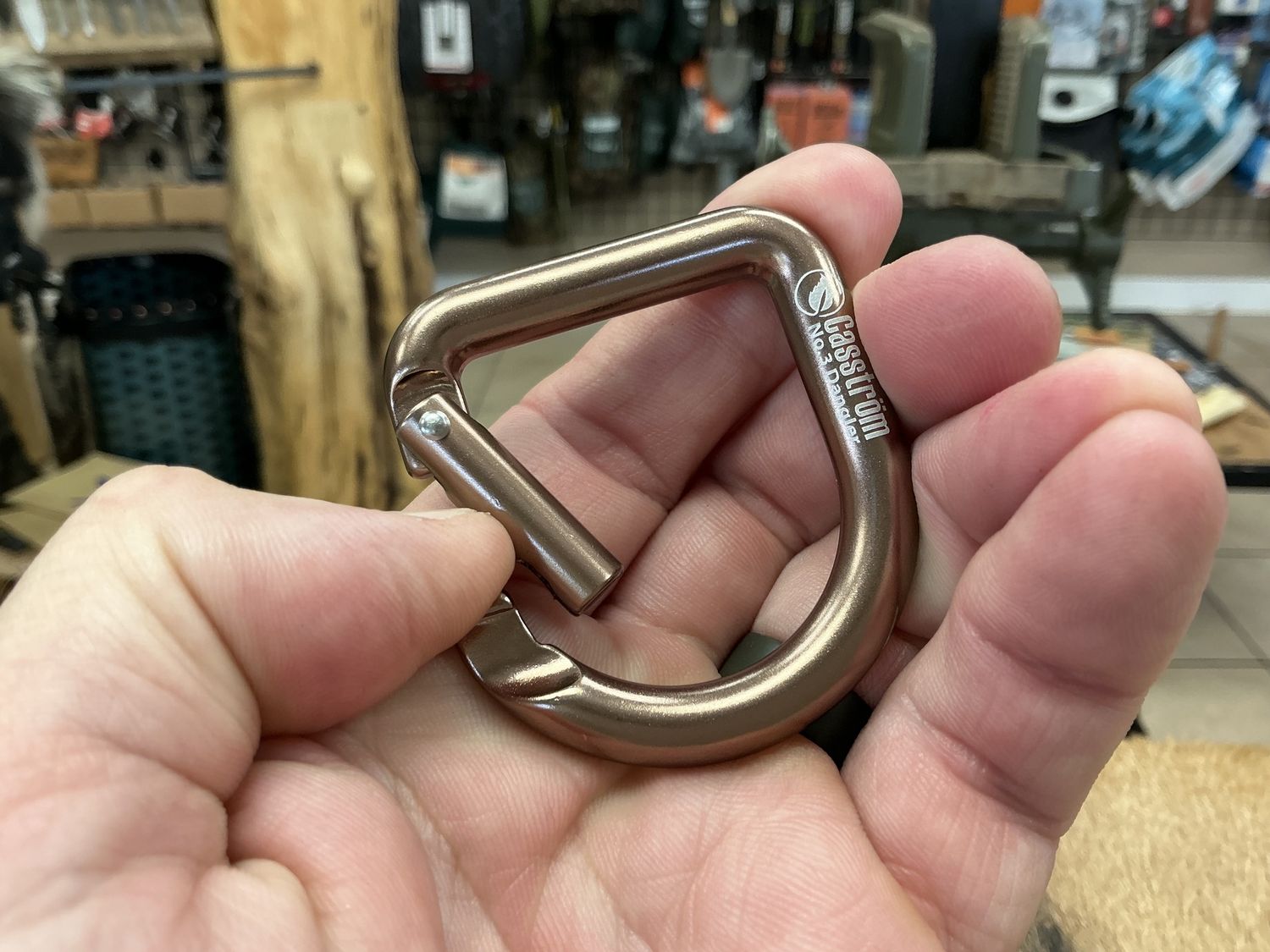 Casstrom Carabiner Antique Brass