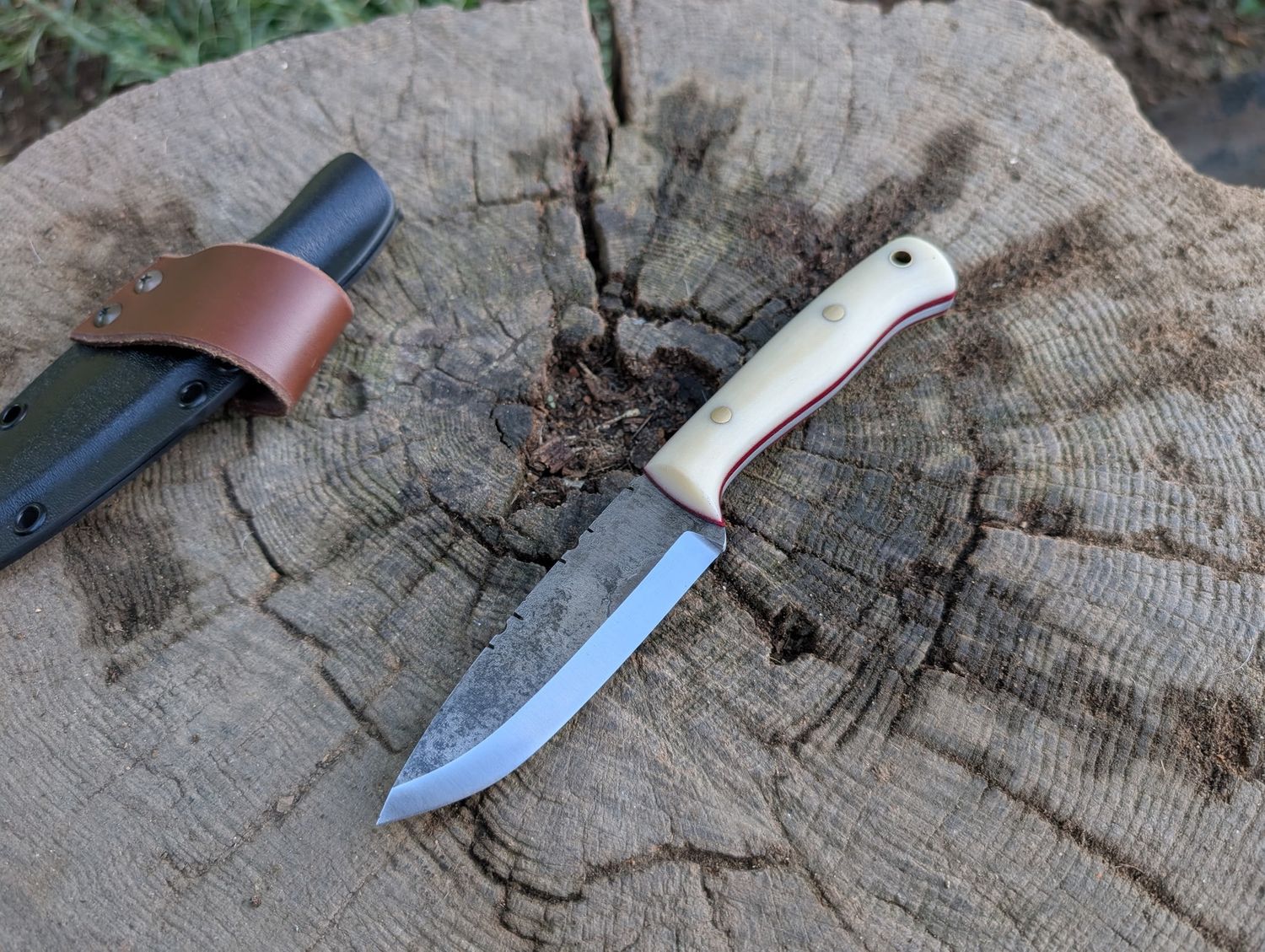 RK Clinch XL Scandi White Forge File