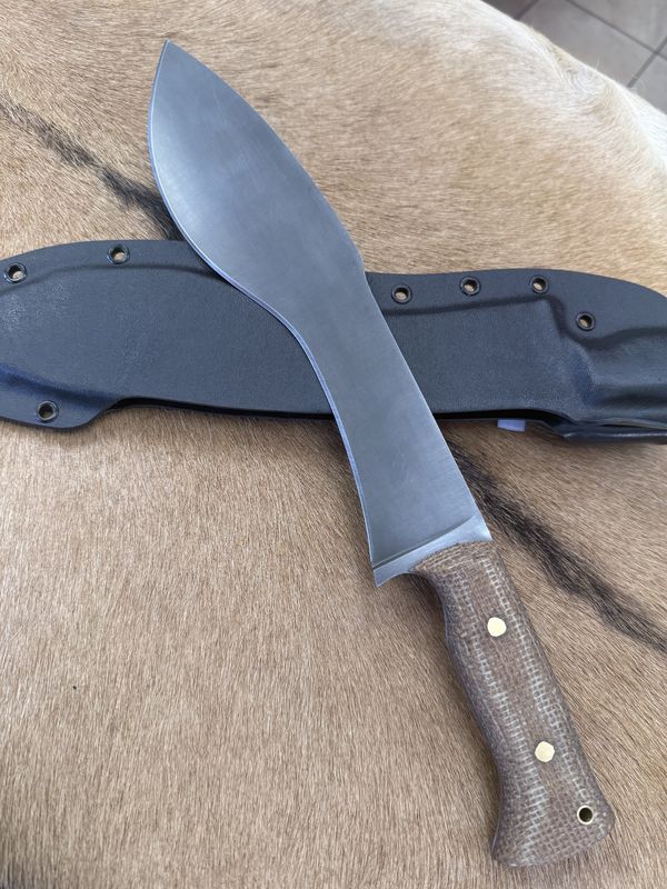 RK Trailmaster Kukri Rough Deer Burlap Acid File Tapered