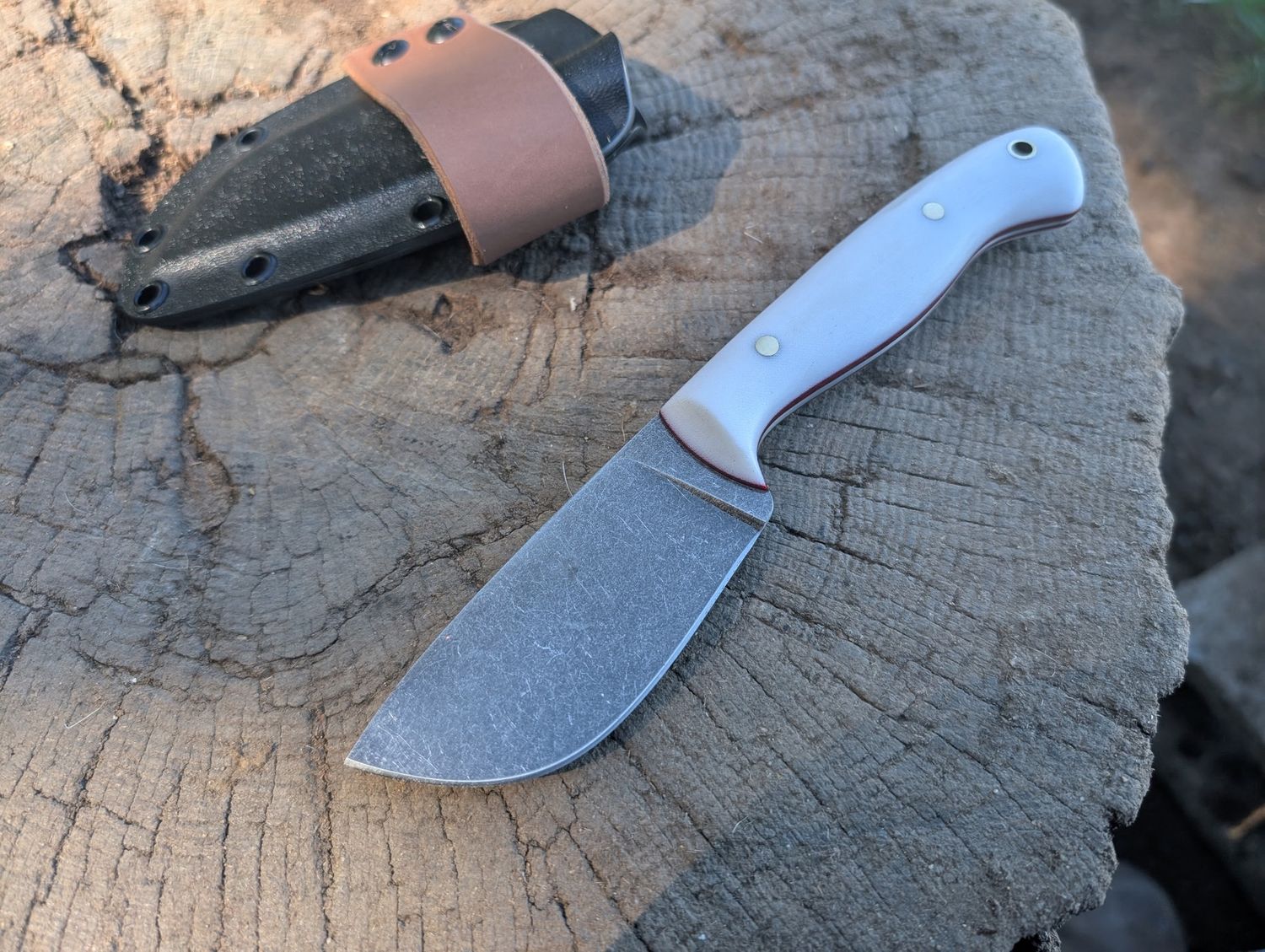 RK Big Ridge White Red Acid Taper