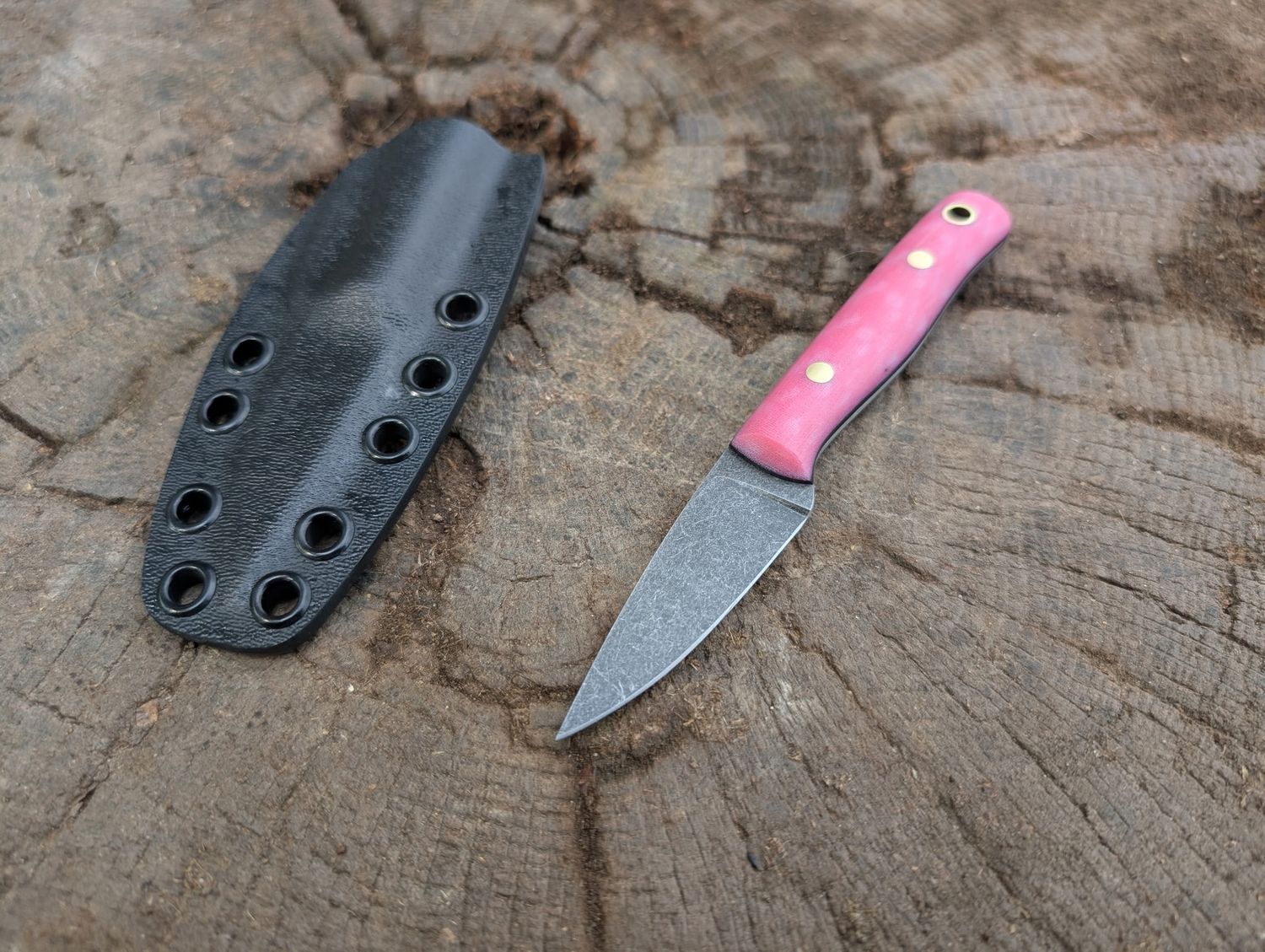 RK Clinton Clipper Pink Dot Stone Taper