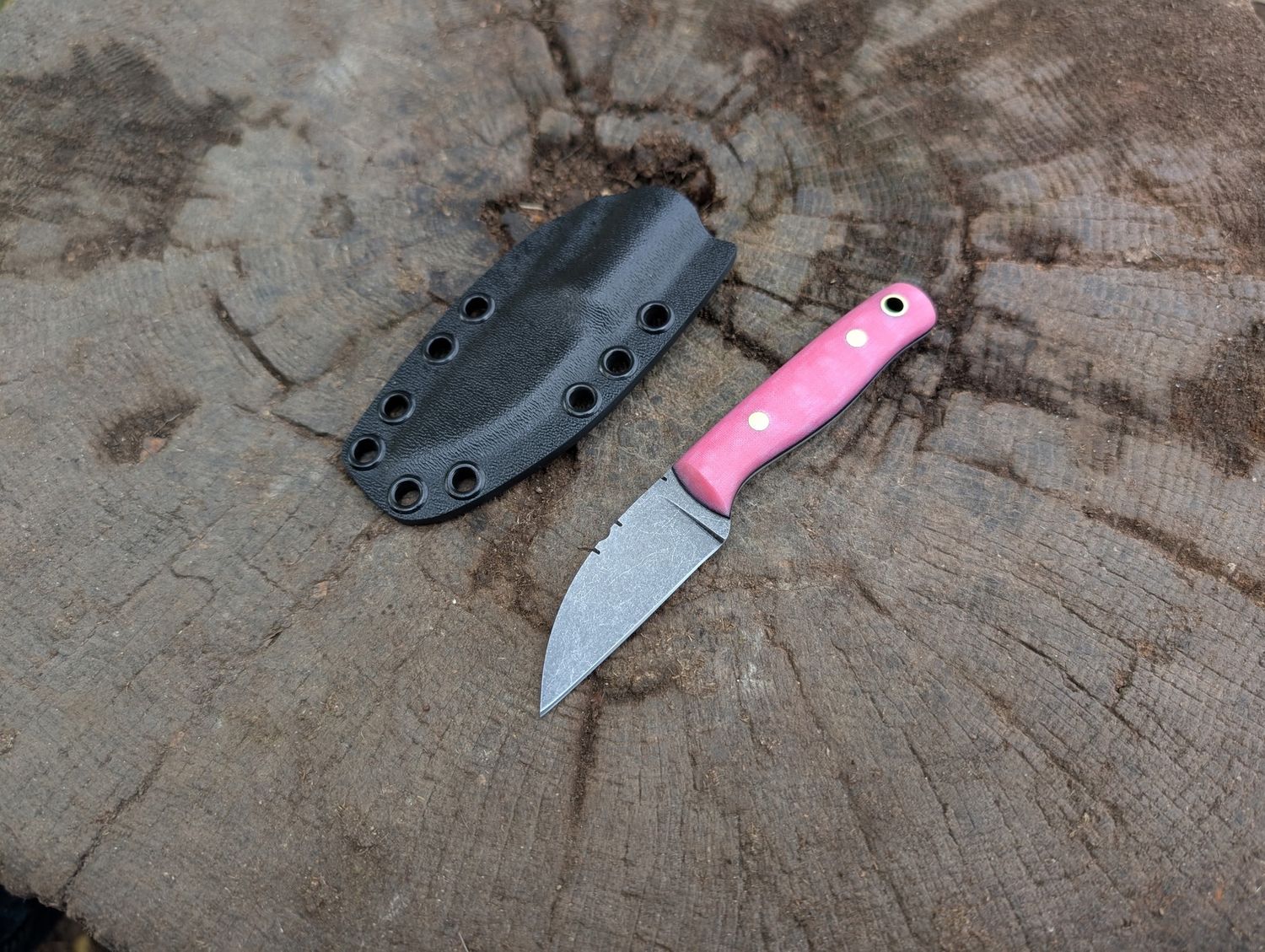 RK Clinton Clipper Warncliff Pink Dot StoneTaper-