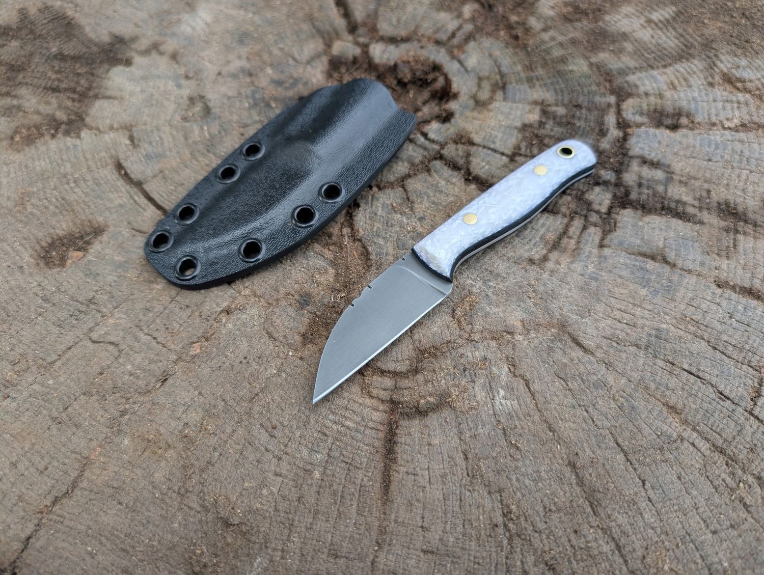 RK Clinton Clipper Warncliff Winter White Canvas Classic File Taper