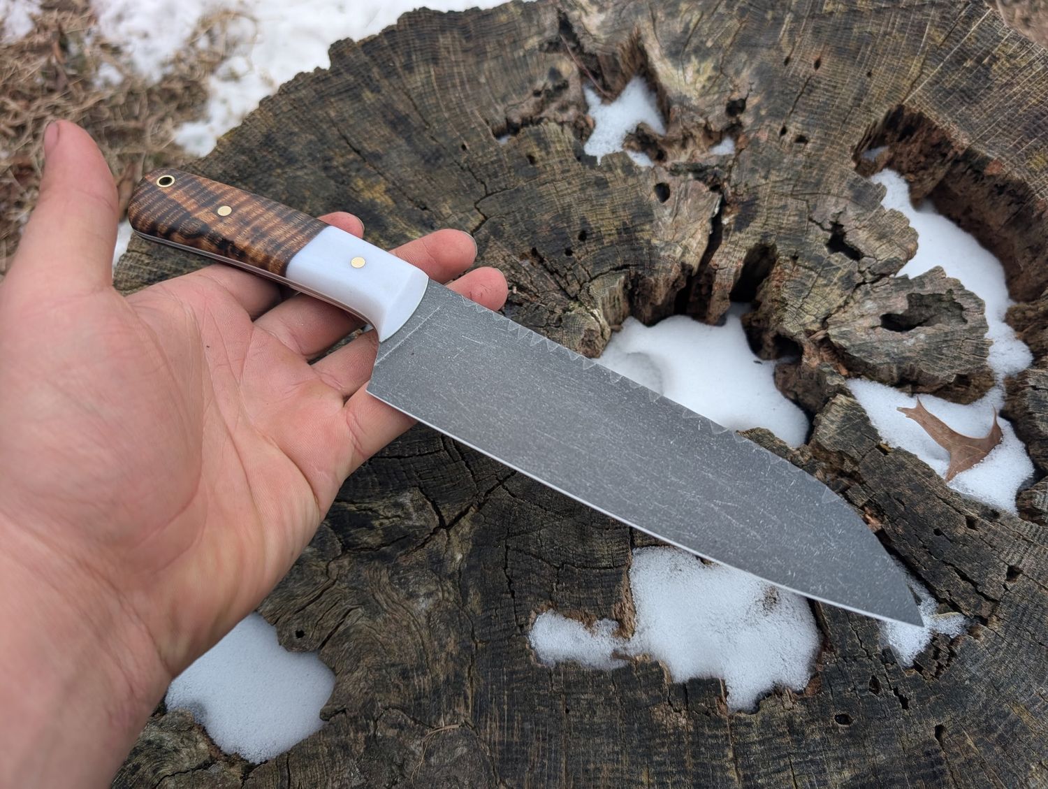 RK Camp Chef “S” Series White Canvas and African Goldenwood AEBL Stone