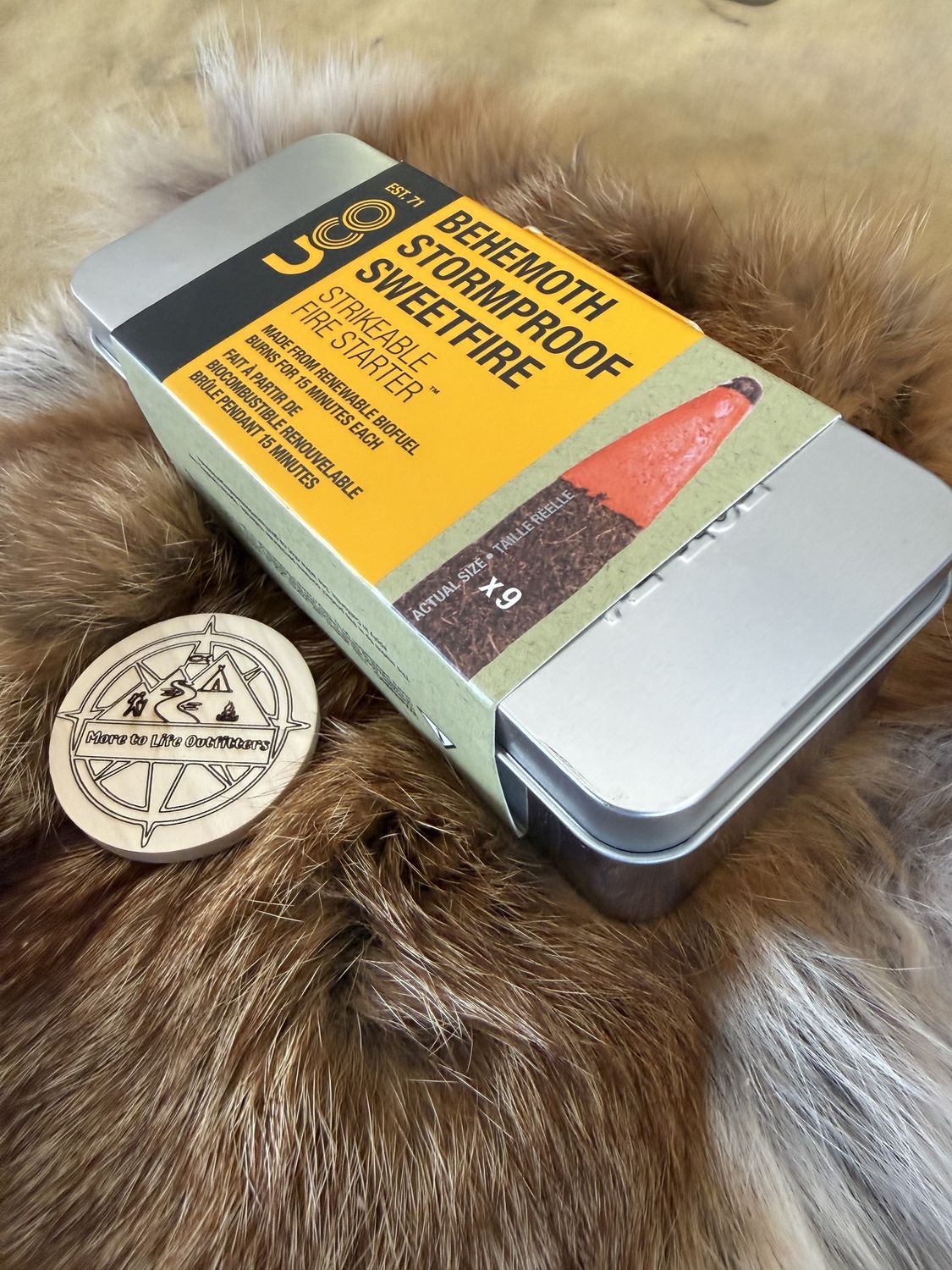 UCO Behemoth Sweetfire Strikable Match Kit