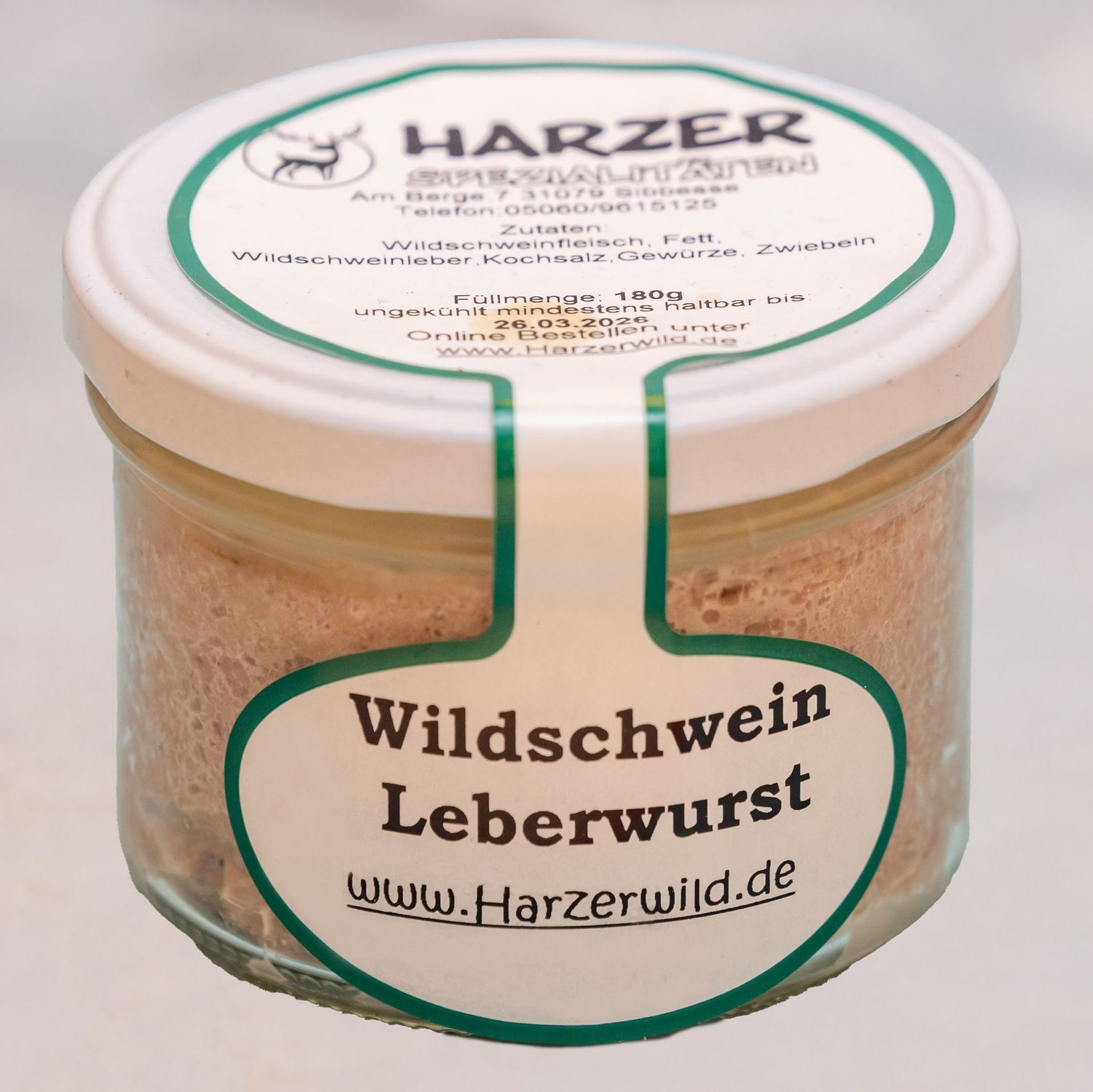 Harzer Wildschwein Leberwurst