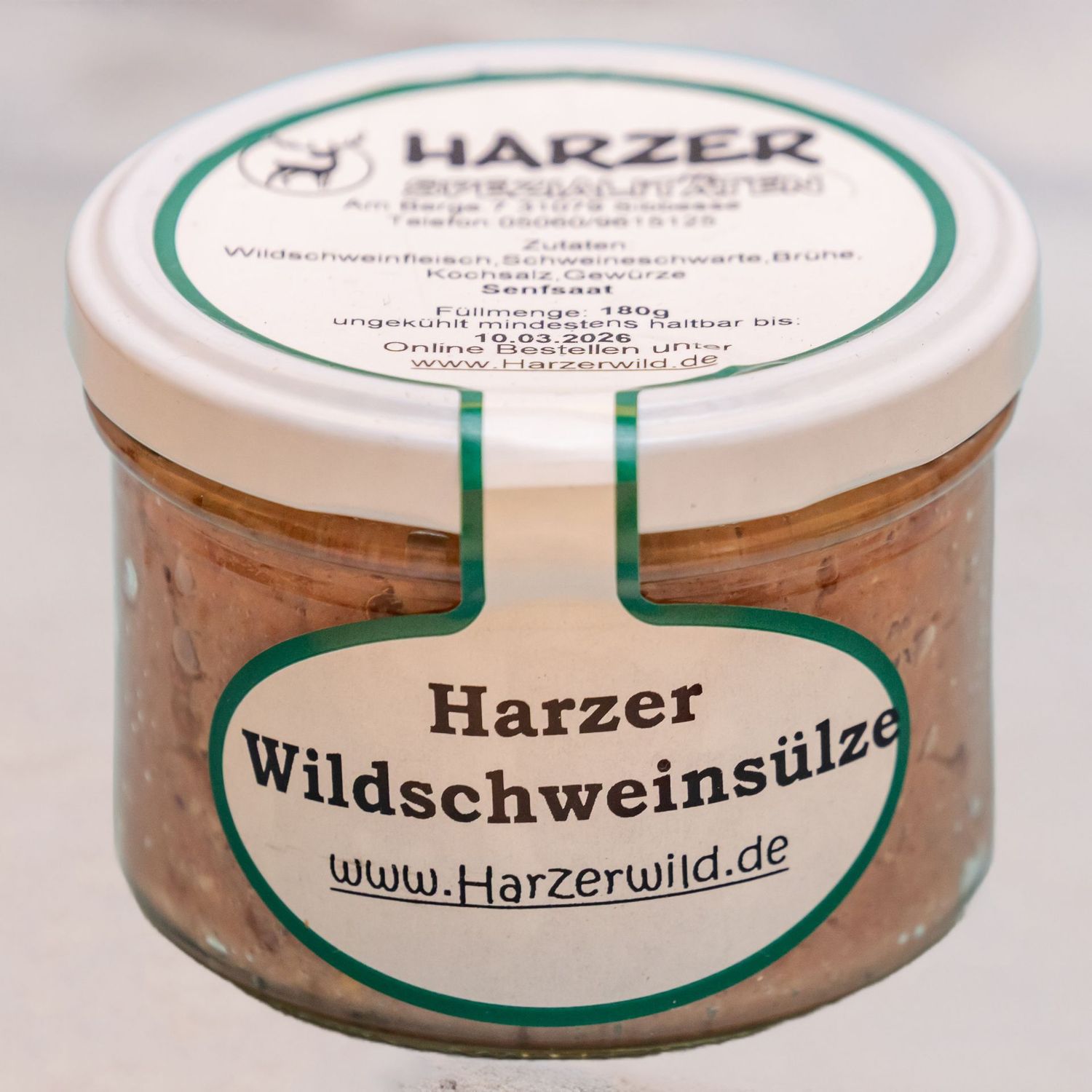 Harzer Wildschweinsülze