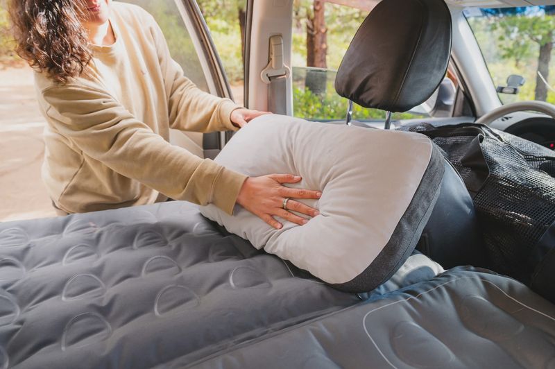 Packable camp pillow