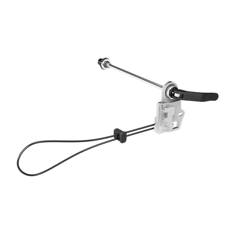 Axle mount ezhitch plate with quick release skewer