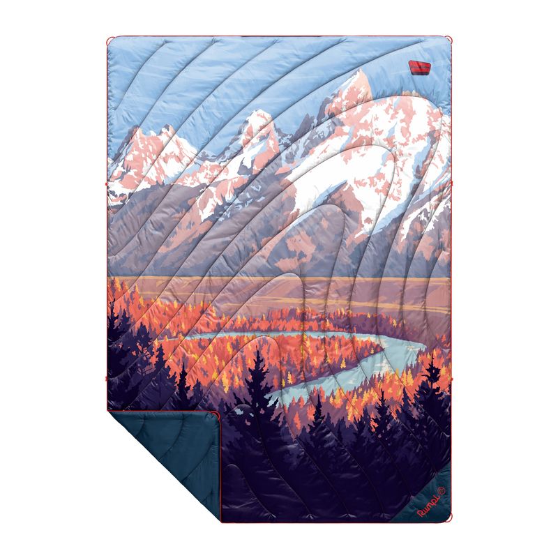 Rumpl Couverture Puffy Originale - Grand Teton National Park