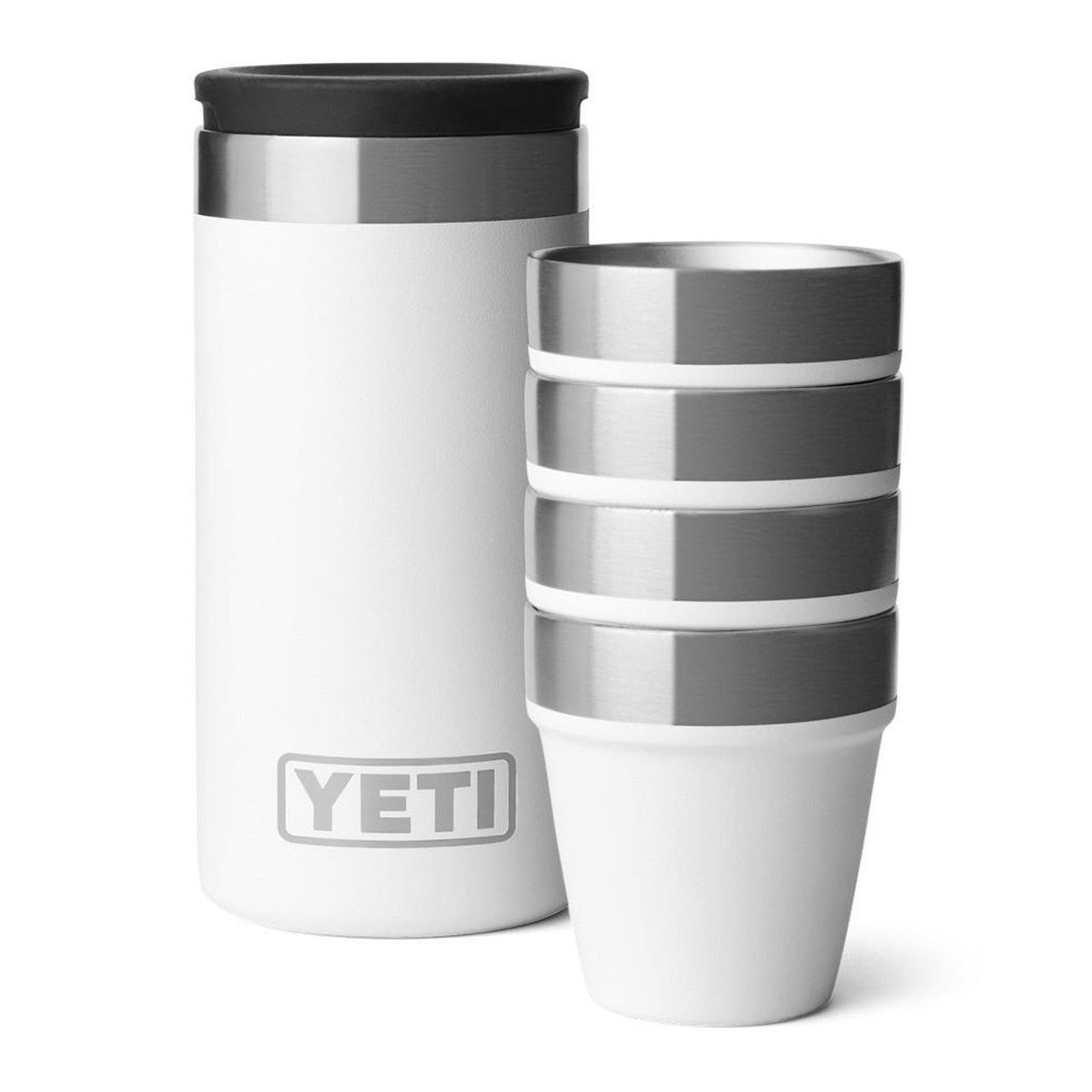 Shot Glasses  WITH CARRYING CASE, CLR: Blanc