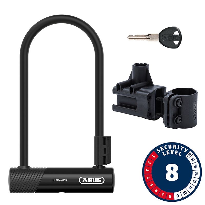 ABUS Ultra 410K U-Lock - Black