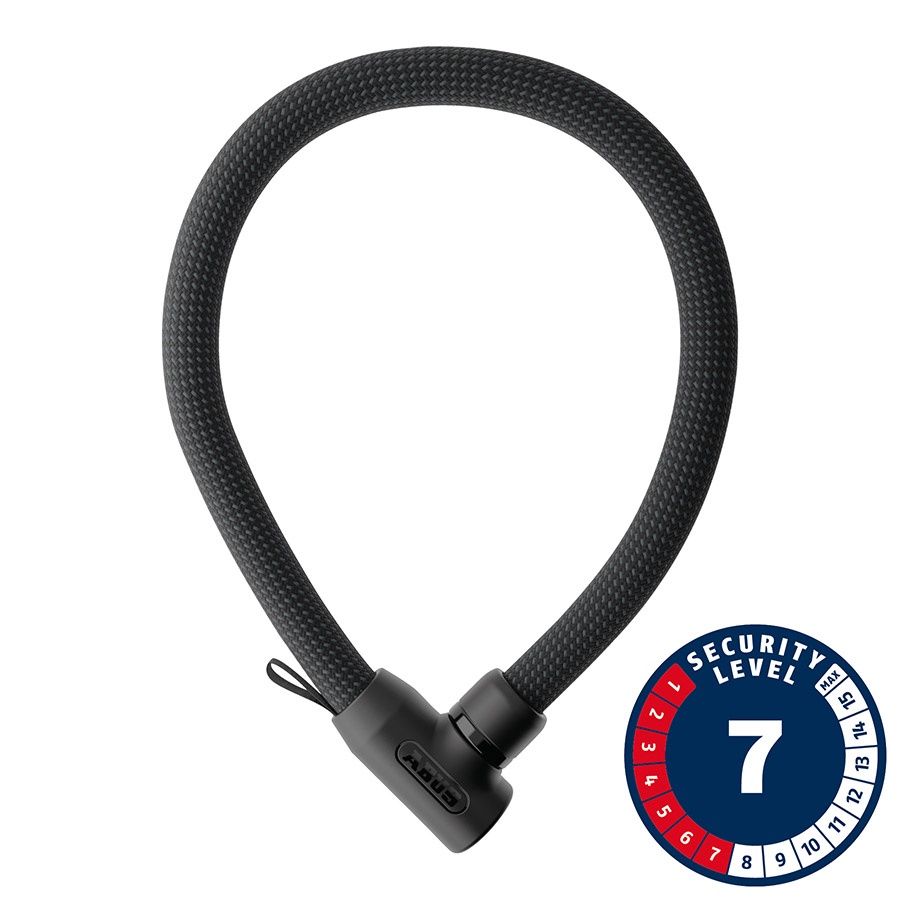 ABUS Cadenas à chaine Yarnit 4004K - Noir