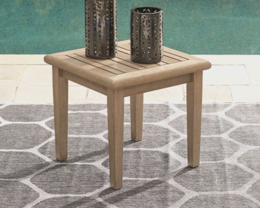 Almond Trail End Table