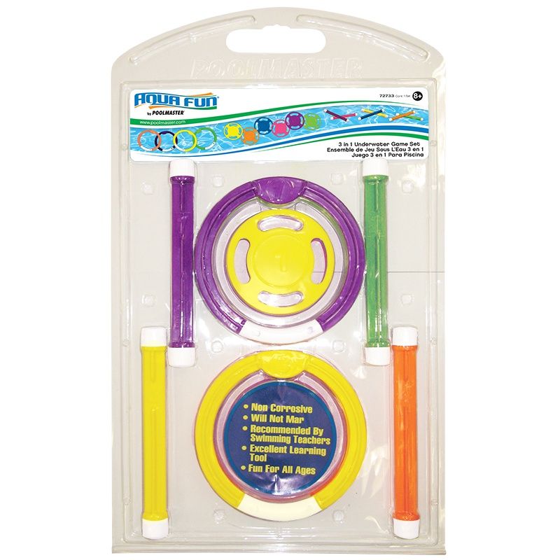 3-In-1 Underwater Game Set