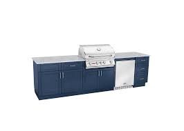 DuraBull 8' Kitchen Kit Symphony Blue Base White Grey Granite