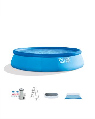 Easy Set® 18&#39; x 48&quot; Inflatable Pool w/ Filter Pump