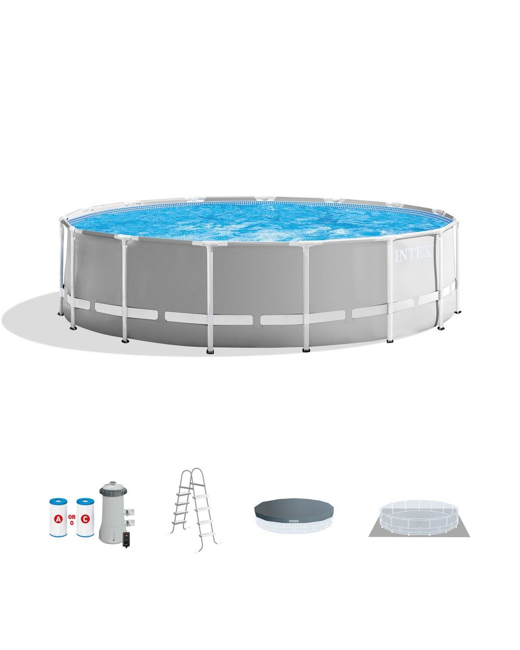 Prism Frame™ 18&#39; x 48&quot; Above Ground Pool Set