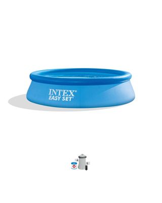 Easy Set® 10&#39; x 30&quot; Inflatable Pool w/ Filter Pump