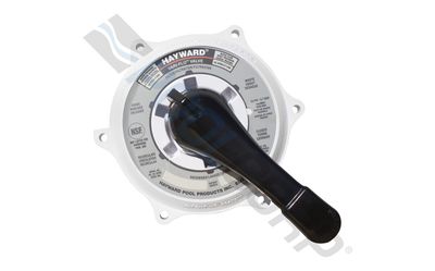 White Vari-Flo® Key Cover and Handle Assembly