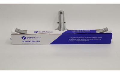 18&quot; Stainless Steel/Poly Service Grade Combo Brush