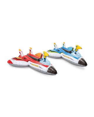 Plane Ride-On Inflatable Pool Floats w/ Water Guns - Assortment