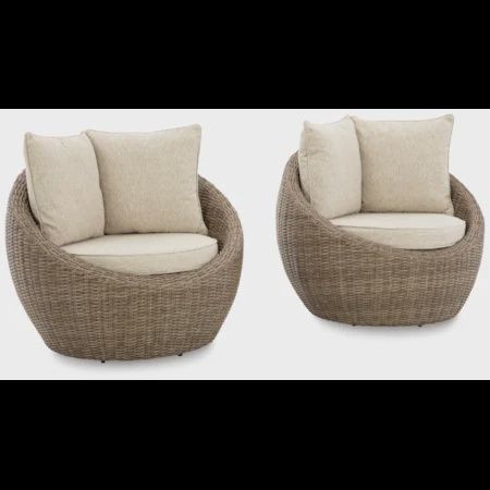 Dawson Creek Swivel Chairs (2/CN)